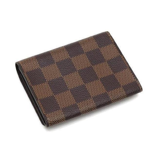 ◆ 本物 美品 ◆ LV ルイヴィトン ダミエ カードケース 名刺入れ アンヴェロップカルトドゥヴィジット 袋 人気 N62920 < ブランド ◆ 本物 美品 ◆ LV ルイヴィトン ダミエ カードケース 名刺入れ アンヴェロップカルトドゥヴィジット 袋 人気 N62920 < ブランドの