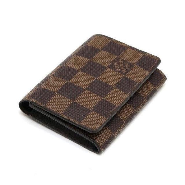◆ 本物 美品 ◆ LV ルイヴィトン ダミエ カードケース 名刺入れ アンヴェロップカルトドゥヴィジット 袋 人気 N62920 < ブランド ◆ 本物 美品 ◆ LV ルイヴィトン ダミエ カードケース 名刺入れ アンヴェロップカルトドゥヴィジット 袋 人気 N62920 < ブランドの