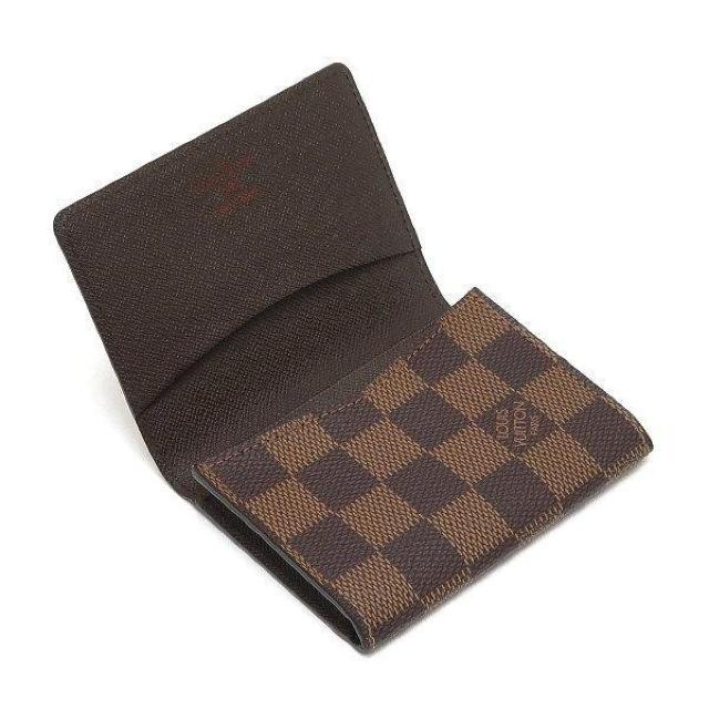 ◆ 本物 美品 ◆ LV ルイヴィトン ダミエ カードケース 名刺入れ アンヴェロップカルトドゥヴィジット 袋 人気 N62920 < ブランド ◆ 本物 美品 ◆ LV ルイヴィトン ダミエ カードケース 名刺入れ アンヴェロップカルトドゥヴィジット 袋 人気 N62920 < ブランドの