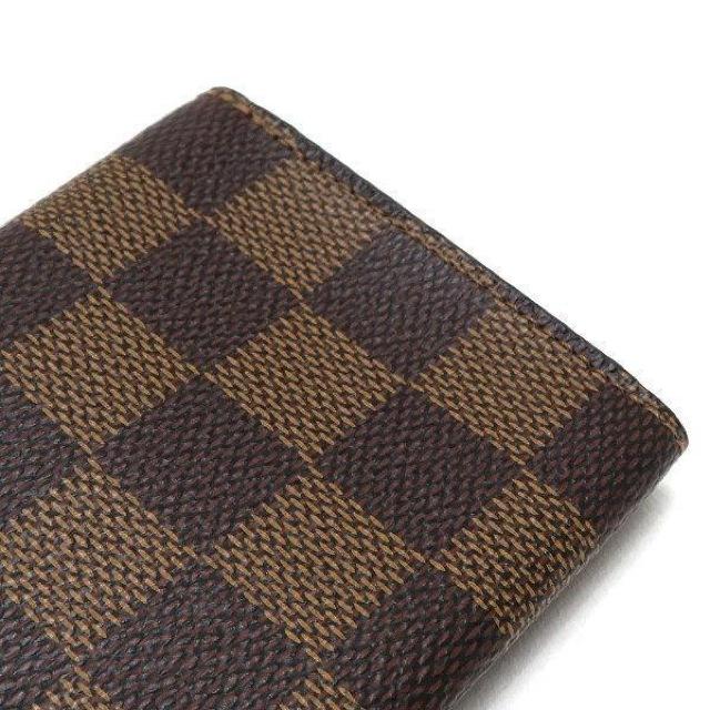 ◆ 本物 美品 ◆ LV ルイヴィトン ダミエ カードケース 名刺入れ アンヴェロップカルトドゥヴィジット 袋 人気 N62920 < ブランド ◆ 本物 美品 ◆ LV ルイヴィトン ダミエ カードケース 名刺入れ アンヴェロップカルトドゥヴィジット 袋 人気 N62920 < ブランドの