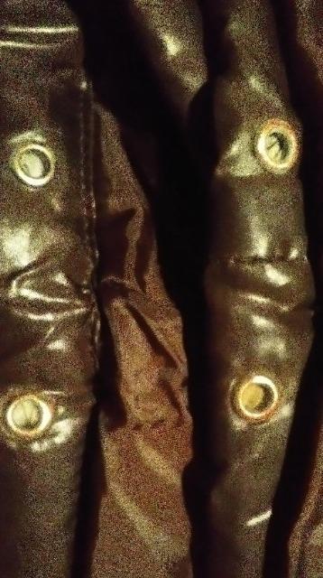 △REFINED ダウンジャケット 4L 大きいサイズ 中古 フード脱着式 ダークブラウン系 < 男性ファッション △REFINED ダウンジャケット 4L 大きいサイズ 中古 フード脱着式 ダークブラウン系 < 男性ファッションの