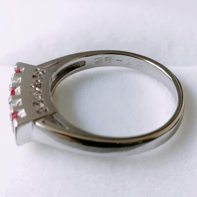 �O�z �_�C�������h�~���r�[ �����O Pt900 0.28ct 0.12ct 4.9g �� �����A�N�Z�T���[/���v�� 