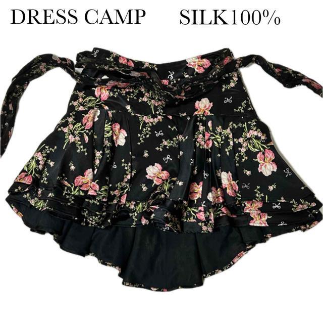 ���i �h���X�L�����v �ԕ� �t���A ���{�� �X�J�[�g 38 �V���N100%  �� �u�����h�� 