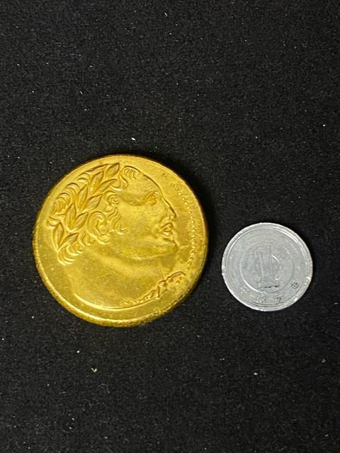 超大迫力!古代エジプト プトレマイオス 1世 黄金貨 45g 特大金メダル コレクション 希少品 豪華 記念メダル骨董品 趣味 < ホビー 超大迫力!古代エジプト プトレマイオス 1世 黄金貨 45g 特大金メダル コレクション 希少品 豪華 記念メダル骨董品 趣味 < ホビーの
