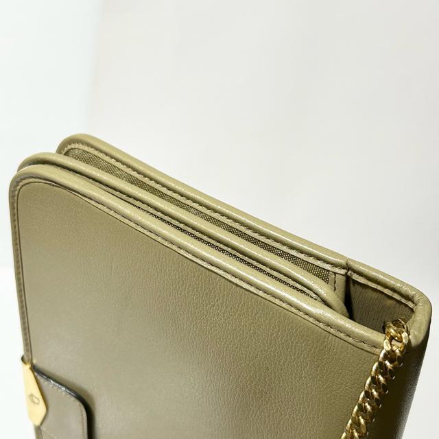 ChristianDior �N���X�`�����f�B�I�[�� ���U�[ �`�F�[�� �N���X�{�f�B �V�����_�[�o�b�O �΂ߊ|�� �x�[�W�� �� �u�����h�� 