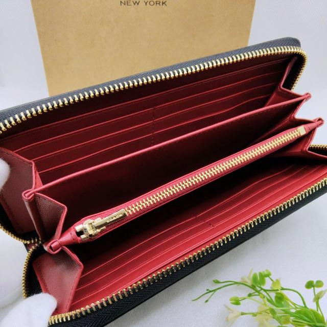 新品COACH ホース&キャリッジ アコーディオンジップアラウンドウォレット 長財布 ブラック < ブランド 新品COACH ホース&キャリッジ アコーディオンジップアラウンドウォレット 長財布 ブラック < ブランドの