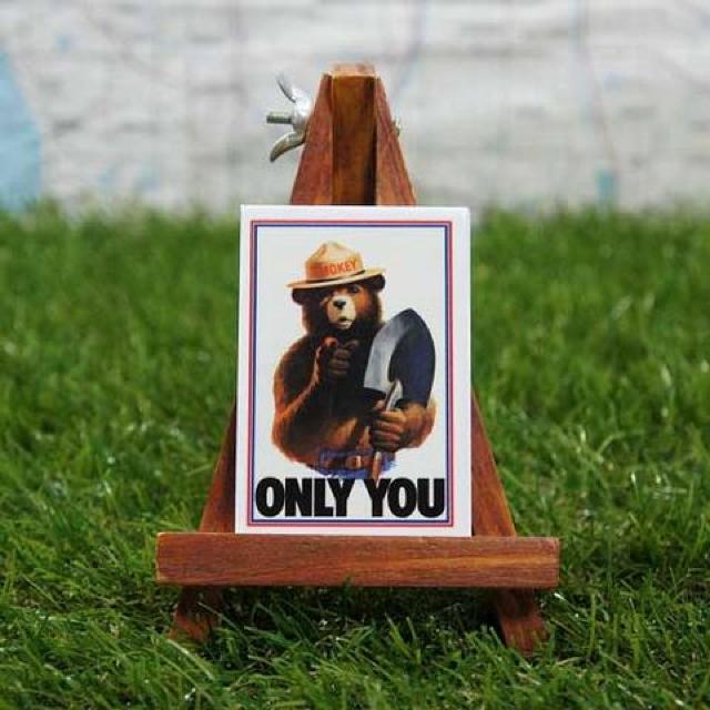 Viy}OlbgzSmokey Bear^X[L[xA@Only You   CeA/Ct 