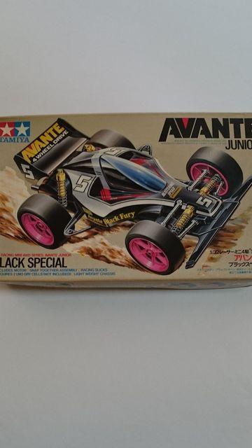 TAMIYAミニ四駆!アバンテJr.ブラックスペシャル!箱に色褪せダメージあり < ホビー  TAMIYAミニ四駆!アバンテJr.ブラックスペシャル!箱に色褪せダメージあり  < ホビーの