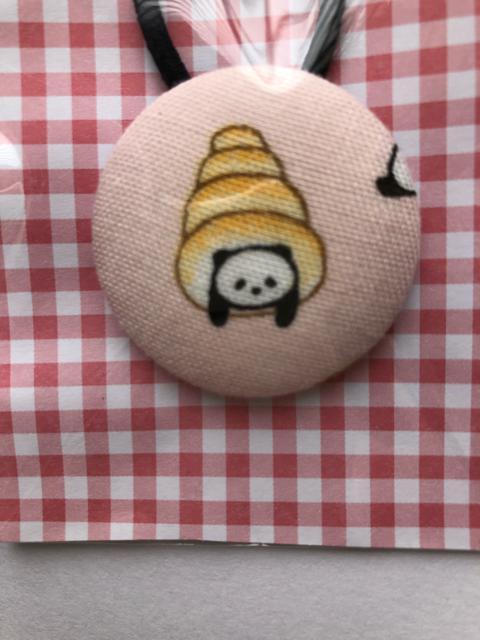 ハンドメイド ヘアゴム 特大 くるみボタン コロネに入っちゃったの〜 < 女性ファッション  ハンドメイド ヘアゴム 特大 くるみボタン コロネに入っちゃったの〜 < 女性ファッションの