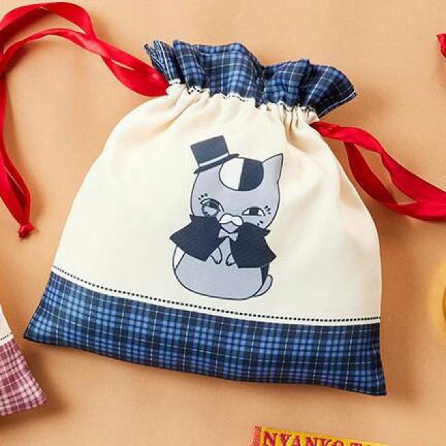 ■夏目友人帳■一番くじ〜ニャンコ先生探偵〜F賞 捜査のおともテキスタイルコレクションF‐2巾着■ < アニメ/コミック/キャラクター  ■夏目友人帳■一番くじ〜ニャンコ先生探偵〜F賞 捜査のおともテキスタイルコレクションF‐2巾着■ < アニメ/コミック/キャラクターの