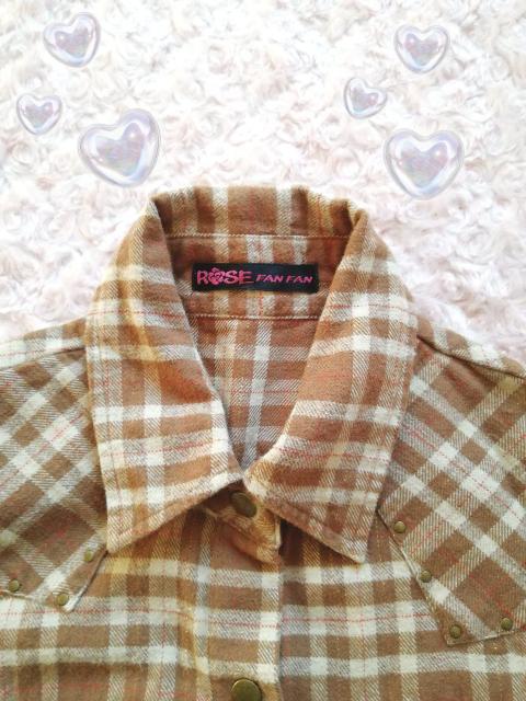ローズファンファン*チェックシャツ < ブランド ローズファンファン*チェックシャツ < ブランドの
