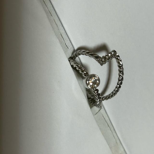 重ね付けデザインリング ジルコニア サイズ15号 管理番号20251-I < 女性アクセサリー/時計 重ね付けデザインリング ジルコニア サイズ15号 管理番号20251-I < 女性アクセサリー/時計の