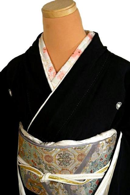 【最高峰】新品同様 十日町友禅作家【岡村蒼風】暈し染め 風景花文 比翼付 黒留袖 身丈155.5cm 裄丈64.5cm T3505 < 女性ファッション  【最高峰】新品同様 十日町友禅作家【岡村蒼風】暈し染め 風景花文 比翼付 黒留袖 身丈155.5cm 裄丈64.5cm T3505 < 女性ファッションの