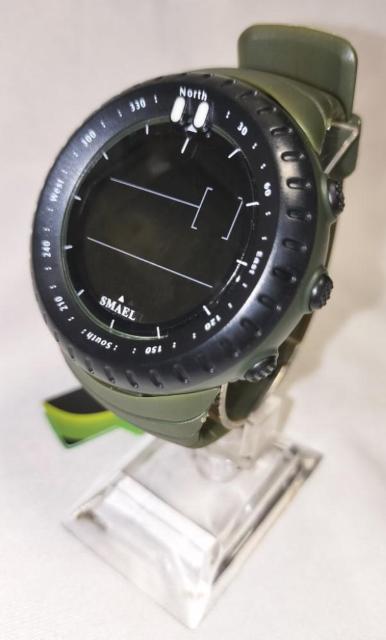 SMAEL 1237 デジタルスポーツウォッチ(アーミーグリーン) < 男性アクセサリー/時計  SMAEL 1237 デジタルスポーツウォッチ(アーミーグリーン) < 男性アクセサリー/時計の