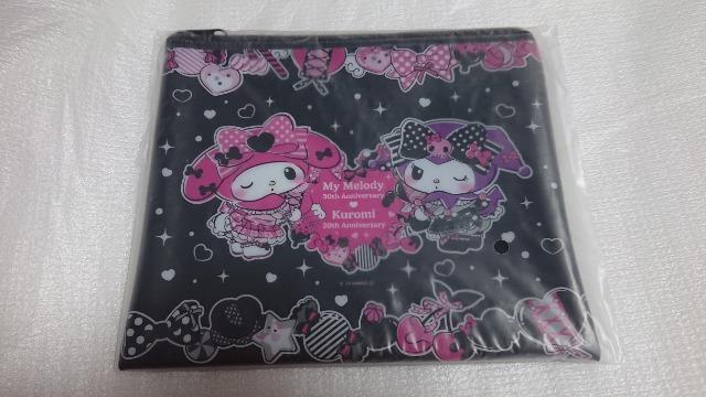マイメロディ・クロミ・ハッピーくじ・E賞・フラットポーチ・6 < アニメ/コミック/キャラクター マイメロディ・クロミ・ハッピーくじ・E賞・フラットポーチ・6 < アニメ/コミック/キャラクターの