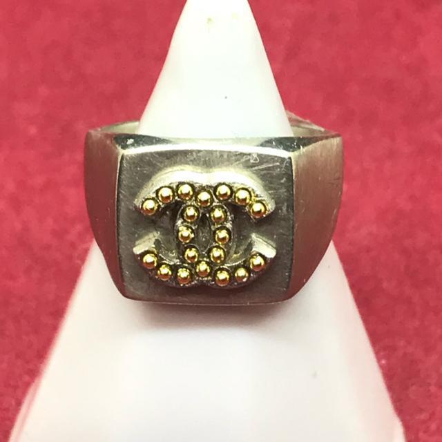 正規品 シャネル CoCoマーク シグネットリング シルバー系 < ブランド 正規品 シャネル CoCoマーク シグネットリング シルバー系 < ブランドの
