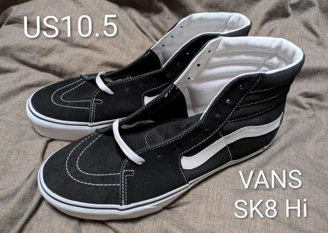 VANS★バンズ★SK8-HI★スケートハイ★US10.5★28.5cm★BLK/WHT★新品未着用★送料無料★クーポン < 男性ファッション VANS★バンズ★SK8-HI★スケートハイ★US10.5★28.5cm★BLK/WHT★新品未着用★送料無料★クーポン < 男性ファッションの