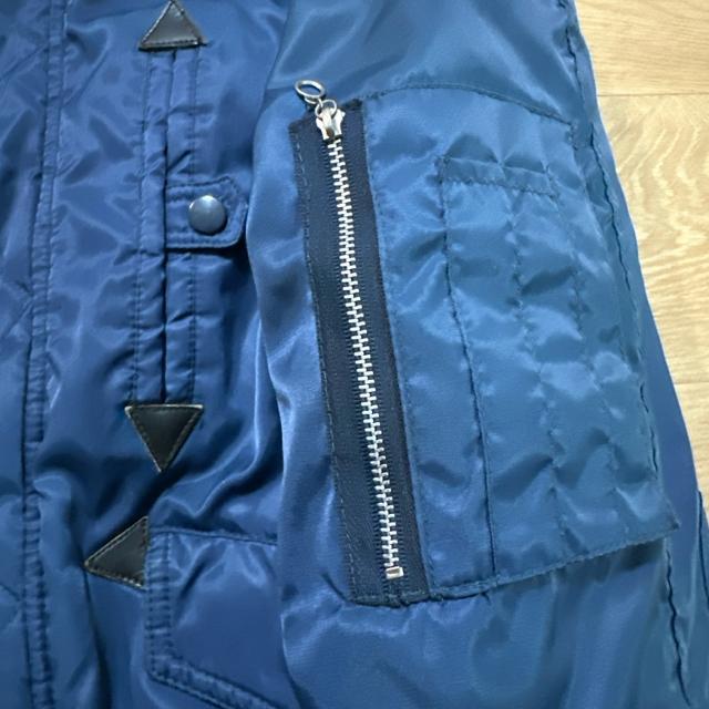 ビンテージ ネイビー フライトジャケット ボンバー < 男性ファッション ビンテージ ネイビー フライトジャケット ボンバー < 男性ファッションの