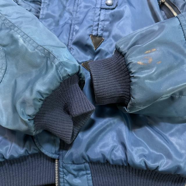 ビンテージ ネイビー フライトジャケット ボンバー < 男性ファッション ビンテージ ネイビー フライトジャケット ボンバー < 男性ファッションの