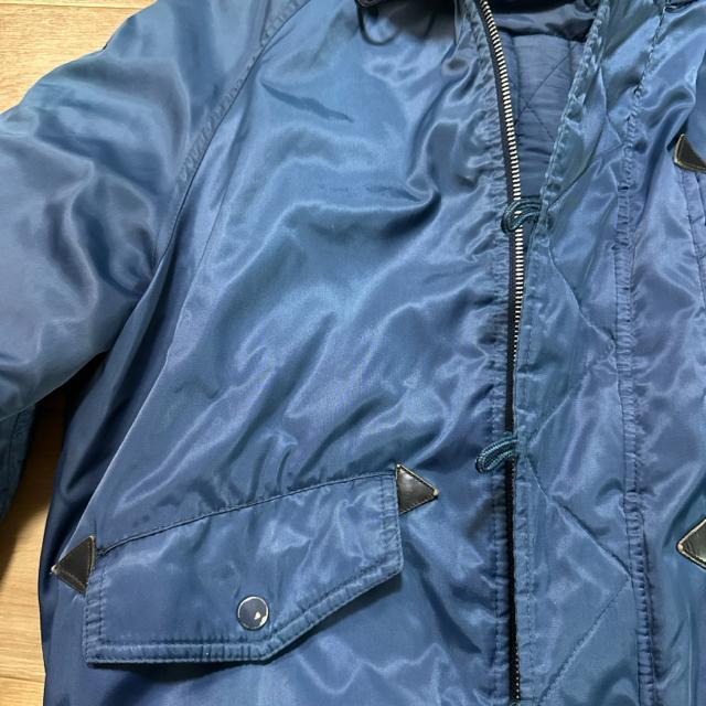 ビンテージ ネイビー フライトジャケット ボンバー < 男性ファッション ビンテージ ネイビー フライトジャケット ボンバー < 男性ファッションの