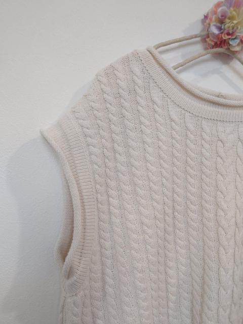 ZARA �P�[�u���҂� �j�b�g�x�X�g �N���[���F�y���{�b�ނ��񒅗p�z �� �u�����h�� 