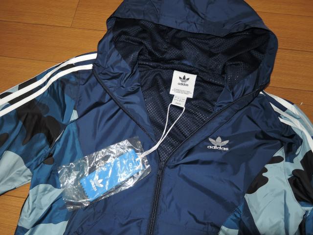 新品アディダスオリジナルスadidasパーカージャケットS紺迷彩 < ブランド 新品アディダスオリジナルスadidasパーカージャケットS紺迷彩 < ブランドの