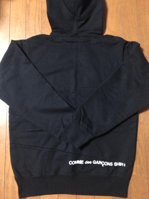 18AW Comme des Garons SHIRT Split Box Logo Hooded Sweatshirt  uh 