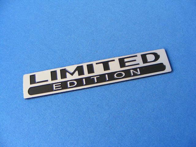 ● LIMITED EDITION アルミ製フレキション エンブレム 新品● < 自動車/バイク ● LIMITED EDITION アルミ製フレキション エンブレム 新品● < 自動車/バイク