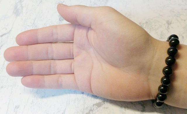 美しい漆黒の石 黒水晶モリオン10mm玉ブレスレット 内周約16.5cm男女兼用 < 女性アクセサリー/時計  美しい漆黒の石 黒水晶モリオン10mm玉ブレスレット 内周約16.5cm男女兼用 < 女性アクセサリー/時計の