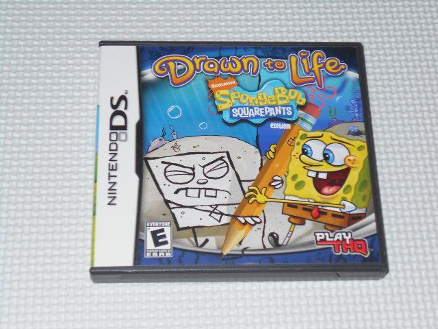 DS★Drawn to Life Spongebob SQUAREPANTS Edition < ゲーム本体/ソフト  DS★Drawn to Life Spongebob SQUAREPANTS Edition  < ゲーム本体/ソフトの