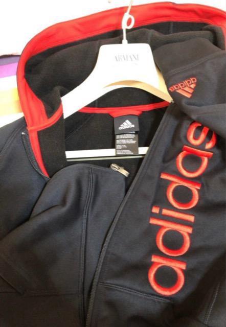 特価★極美品adidasジャケットアディダスアウターブラックレッド刺繍ロゴ人気活躍超オシャレ フルジップ フーディー裏起毛パーカー < 女性ファッション  特価★極美品adidasジャケットアディダスアウターブラックレッド刺繍ロゴ人気活躍超オシャレ フルジップ フーディー裏起毛パーカー < 女性ファッションの