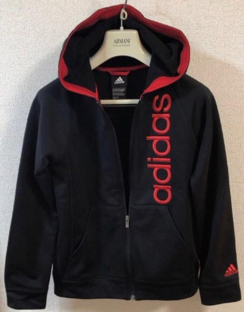 特価★極美品adidasジャケットアディダスアウターブラックレッド刺繍ロゴ人気活躍超オシャレ フルジップ フーディー裏起毛パーカー < 女性ファッション  特価★極美品adidasジャケットアディダスアウターブラックレッド刺繍ロゴ人気活躍超オシャレ フルジップ フーディー裏起毛パーカー < 女性ファッションの