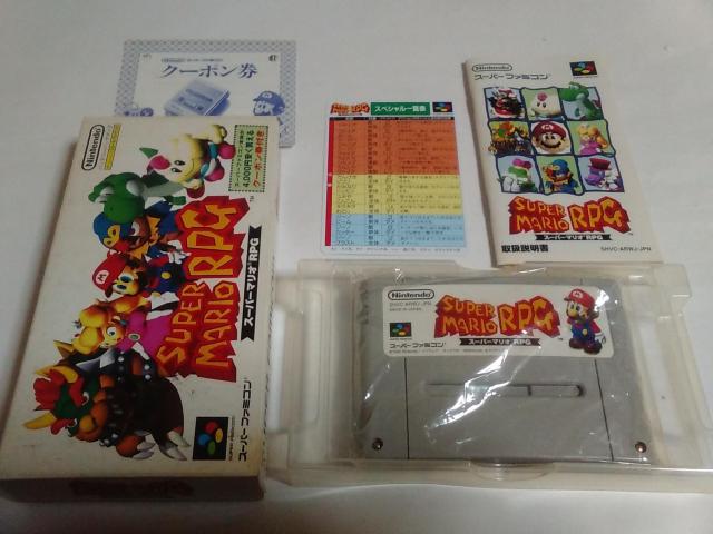 SFC/【何箱でも送料600円!】スーパーマリオRPG≪匿名配送≫〈メンテ済み♪〉【箱・説明書付き】★電池OK!!★↓ご落札価格↓ < ゲーム本体/ソフト  SFC/【何箱でも送料600円!】スーパーマリオRPG≪匿名配送≫〈メンテ済み♪〉【箱・説明書付き】★電池OK!!★↓ご落札価格↓  < ゲーム本体/ソフトの