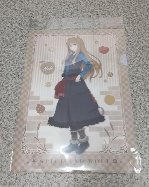 送料無料!狼と香辛料 クリアファイル ホロ < アニメ/コミック/キャラクター 送料無料!狼と香辛料 クリアファイル ホロ < アニメ/コミック/キャラクターの