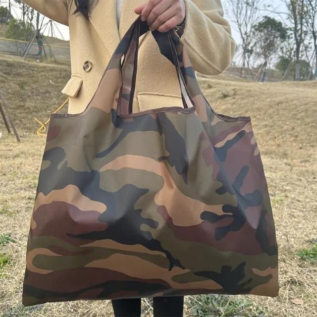 爆ヤス価格590円★迷彩柄 大容量 ハンドバッグ メンズ レディース ショッピング トートバッグ 折りたたみ式 < 女性ファッション  爆ヤス価格590円★迷彩柄 大容量 ハンドバッグ メンズ レディース ショッピング トートバッグ 折りたたみ式 < 女性ファッションの