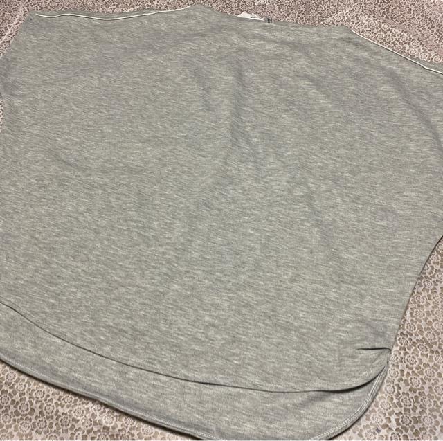 変形tシャツ  ドルマン   ゆったり ギャザー付き カットソー  グレー 大きいサイズ < 女性ファッション  変形tシャツ  ドルマン   ゆったり ギャザー付き カットソー  グレー 大きいサイズ < 女性ファッションの