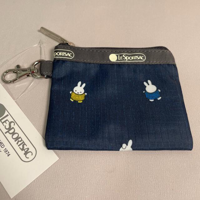 ★新品未使用★LeSportsac レスポートサック ミッフィー miffy 小銭入れ コインケース キーコインポーチ 送料無料 < 女性ファッション  ★新品未使用★LeSportsac レスポートサック ミッフィー miffy 小銭入れ コインケース キーコインポーチ 送料無料  < 女性ファッションの