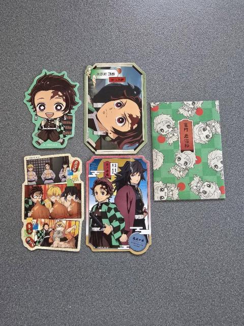 鬼滅の刃 ビッグダイカットステッカー 8個セット < アニメ/コミック/キャラクター  鬼滅の刃 ビッグダイカットステッカー 8個セット  < アニメ/コミック/キャラクターの