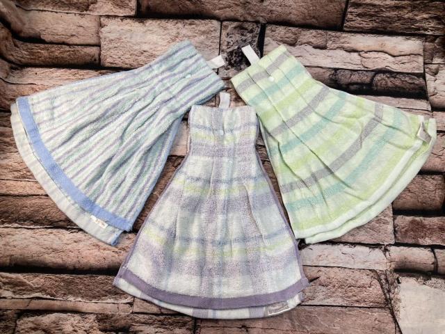 送料無料!『画像から2枚組』柔らか無撚糸加工&可愛い刺繍入り!ループ&ホック付きドレスタオル < インテリア/ライフ  送料無料!『画像から2枚組』柔らか無撚糸加工&可愛い刺繍入り!ループ&ホック付きドレスタオル < インテリア/ライフの