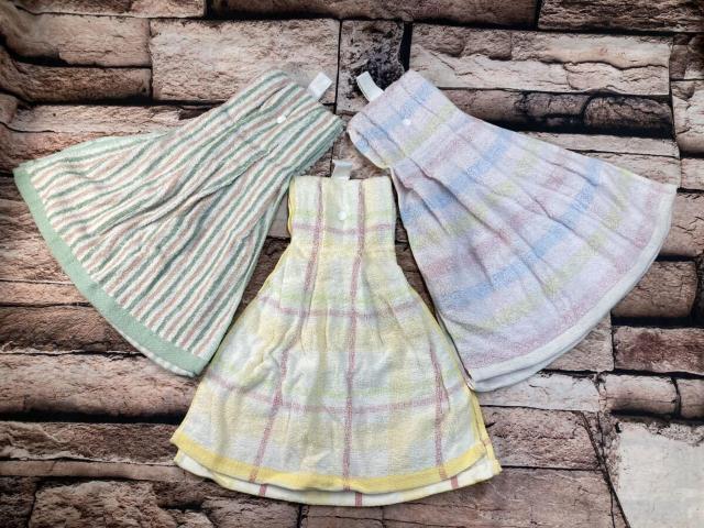 送料無料!『画像から2枚組』柔らか無撚糸加工&可愛い刺繍入り!ループ&ホック付きドレスタオル < インテリア/ライフ  送料無料!『画像から2枚組』柔らか無撚糸加工&可愛い刺繍入り!ループ&ホック付きドレスタオル < インテリア/ライフの