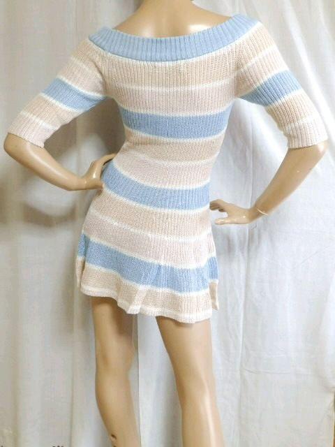 【CECIL McBEE/セシルマクビー】ボーダー柄 サマーニットワンピース < ブランド  【CECIL McBEE/セシルマクビー】ボーダー柄 サマーニットワンピース < ブランドの