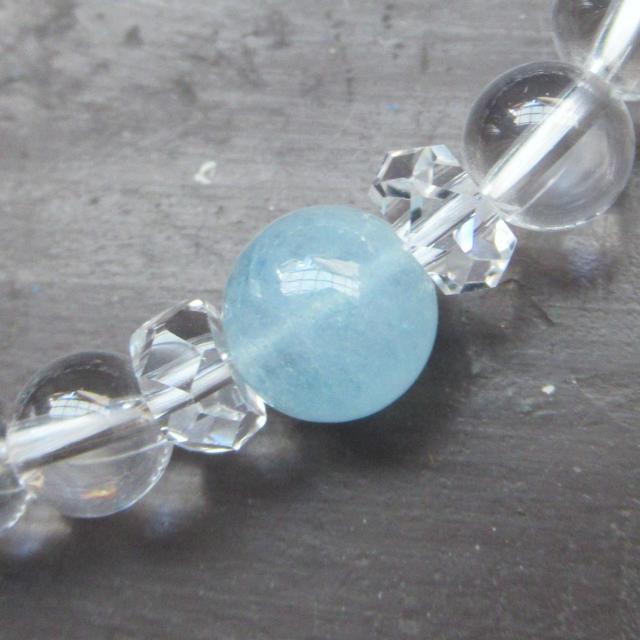 ☆第5チャクラ活性☆水色系ブレスレット 天然石 < 女性アクセサリー/時計 ☆第5チャクラ活性☆水色系ブレスレット 天然石 < 女性アクセサリー/時計の