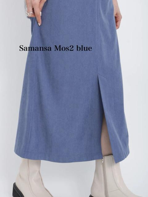 Vi@Samansa Mos2 blueR[fCXJ[g  t@bV 