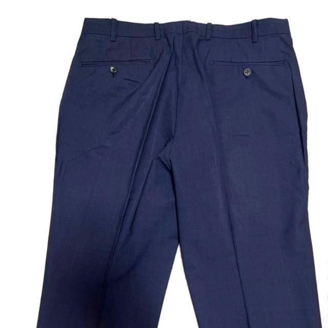 【美品】メンズスーツ 夏用3点セットアップ/サイズL/VISARUNO < 男性ファッション  【美品】メンズスーツ 夏用3点セットアップ/サイズL/VISARUNO < 男性ファッションの