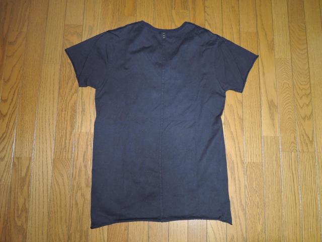 WJK ダブルジェイケイ V字 Tシャツ S 黒 カットソー Tee < ブランド WJK ダブルジェイケイ V字 Tシャツ S 黒 カットソー Tee < ブランドの