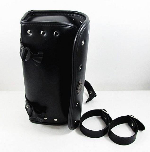バイク用 サイドバッグ ツールバッグ ブラック ベルト付き < 自動車/バイク バイク用 サイドバッグ ツールバッグ ブラック ベルト付き < 自動車/バイク