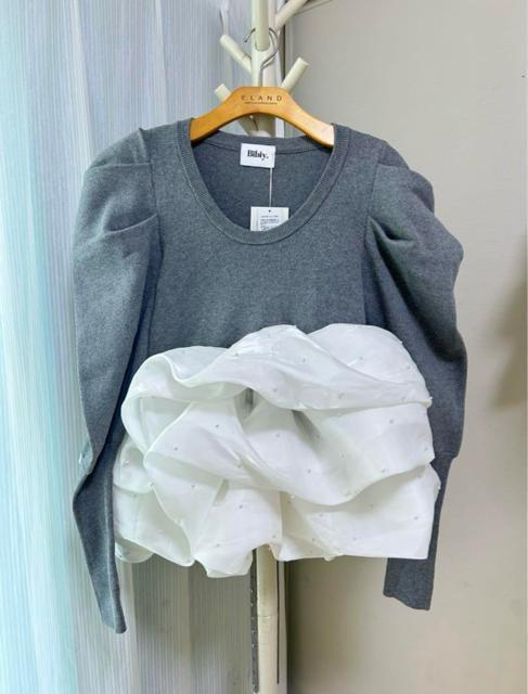 Bibiy. AMELIE PEPURAMU KNIT < 女性ファッション  Bibiy. AMELIE PEPURAMU KNIT  < 女性ファッションの