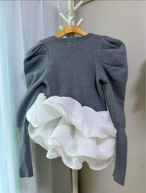 Bibiy. AMELIE PEPURAMU KNIT < 女性ファッション  Bibiy. AMELIE PEPURAMU KNIT < 女性ファッションの