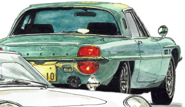 NC-090コスモスポーツ限定版画サイン額装作家平右ヱ門 < 自動車/バイク NC-090コスモスポーツ限定版画サイン額装作家平右ヱ門 < 自動車/バイク