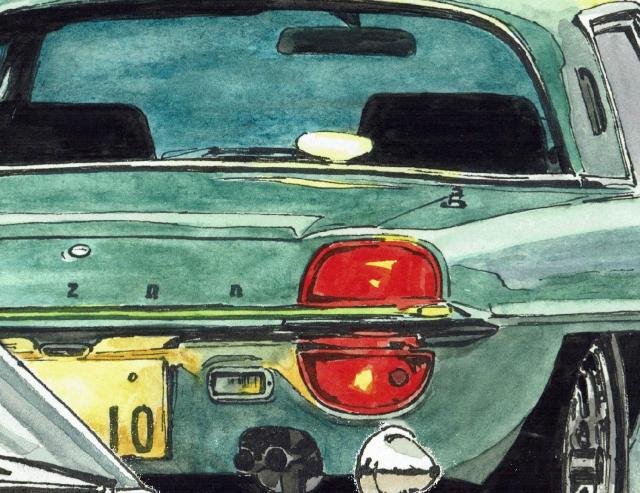 NC-090コスモスポーツ限定版画サイン額装作家平右ヱ門 < 自動車/バイク NC-090コスモスポーツ限定版画サイン額装作家平右ヱ門 < 自動車/バイク